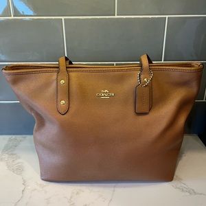 Coach City Zip Shoulder Back Purse - Style # F58846